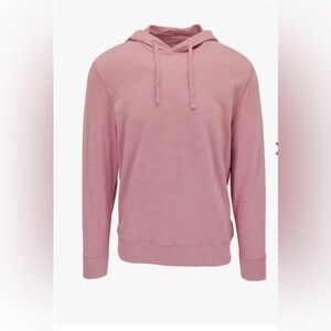 #FAHERTY Sunwashed Light Orchid Organic Cotton Slub Hoodie